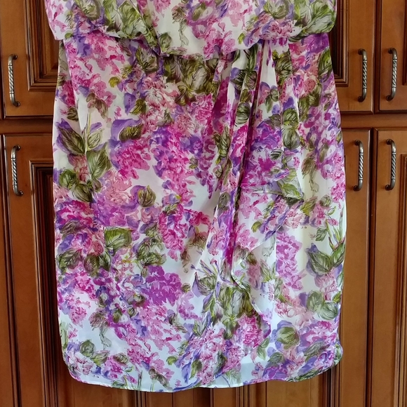 Dress Barn floral dress size 14 - Picture 3 of 10
